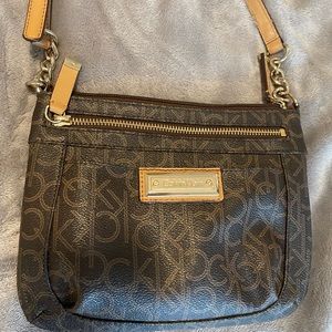 Calvin Klein Monogram Cross Body Bag